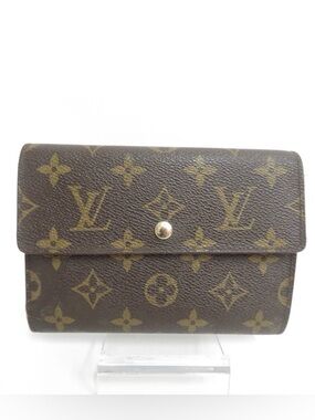 LOUIS VUITTON Monogram Porte Tresor Etui Papiers Trifold Wallet